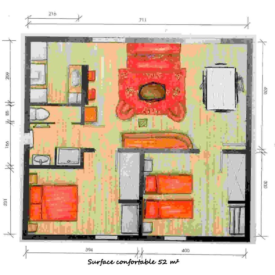 Апартаменты Le Flores Idealement Situe Centre Luz Appart T3 6 Personnes Parking Люс-Сен-Совёр Экстерьер фото